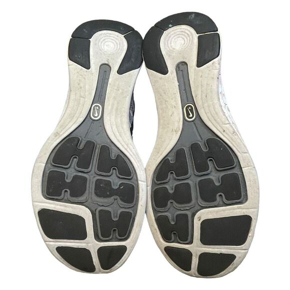 Nike Free Flyknit One Running Shoes Sneakers Grey Pink Athletic Mesh Upper 8 - Picture 6 of 9